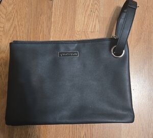 Younique Black Envelope Wristlet